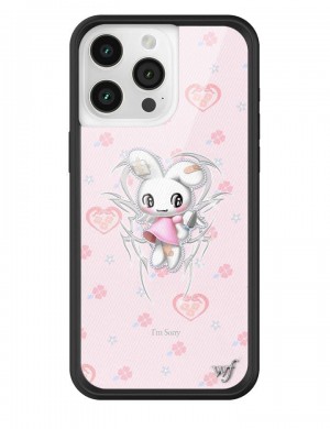Wildflower I'm Sorry By Petra Collins Collab Iphone 14 Plus Cases Pink USA | DREL-68951