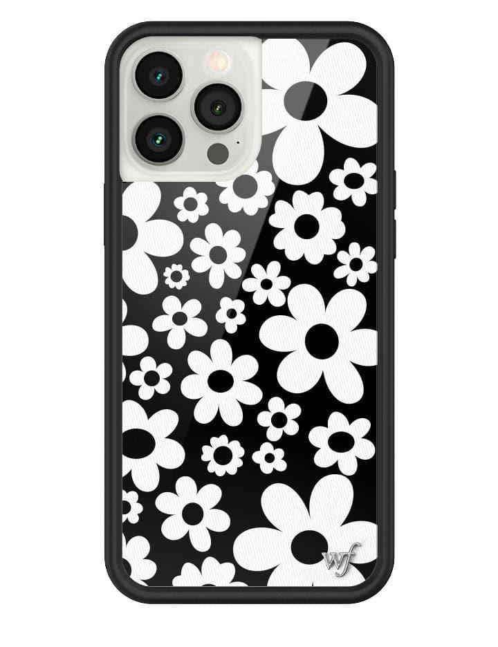 Wildflower Bloom Iphone 13 Mini Cases Black and White  USA |  ZQRL-64231