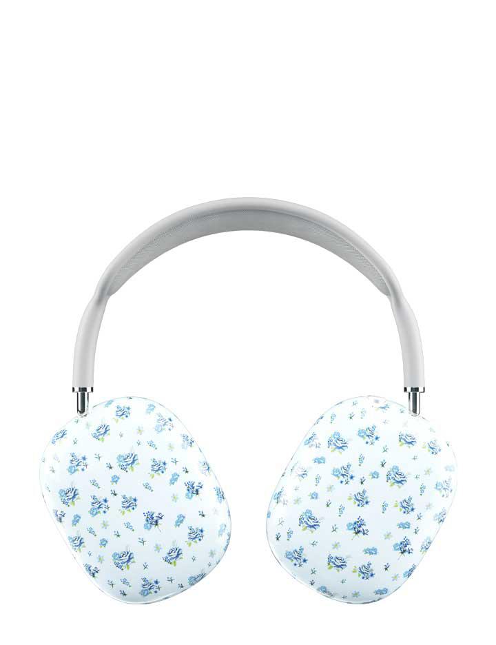 Wildflower Forget Me Not Floral Airpods Max Covers Blue  USA |  XPNC-14270
