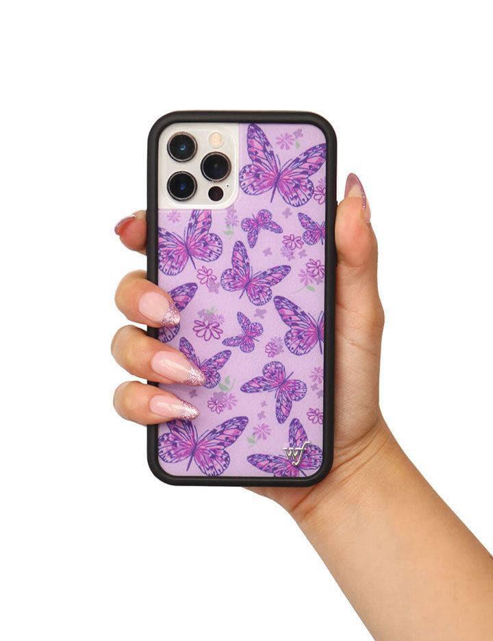 Wildflower Lavender Butterfly Iphone 14 Plus Cases Purple  USA |  UMBY-50849