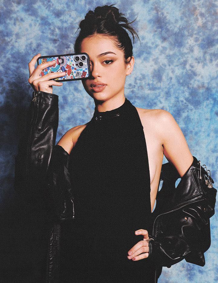 Wildflower Nailea Devora Iphone 14 Plus Cases Blue  USA |  JATS-61795