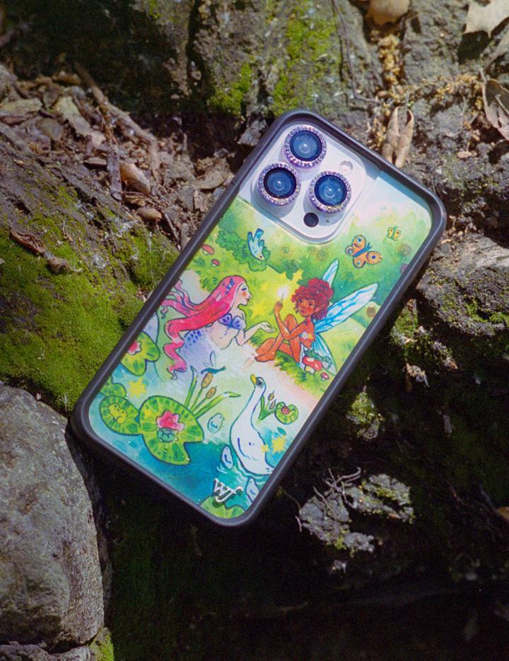 Wildflower Taylor Giavasis - Fairies And Mermaids Iphone 14 Plus Cases Green  USA |  XYRP-07831