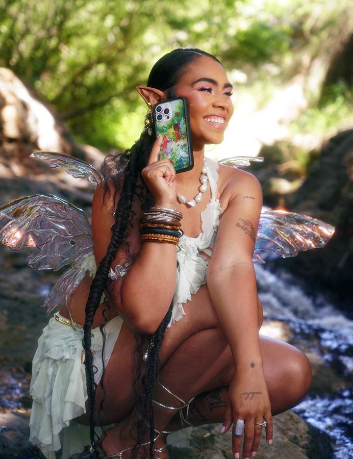 Wildflower Taylor Giavasis - Fairies And Mermaids Iphone 15 Plus Cases Green  USA |  MSRP-75946